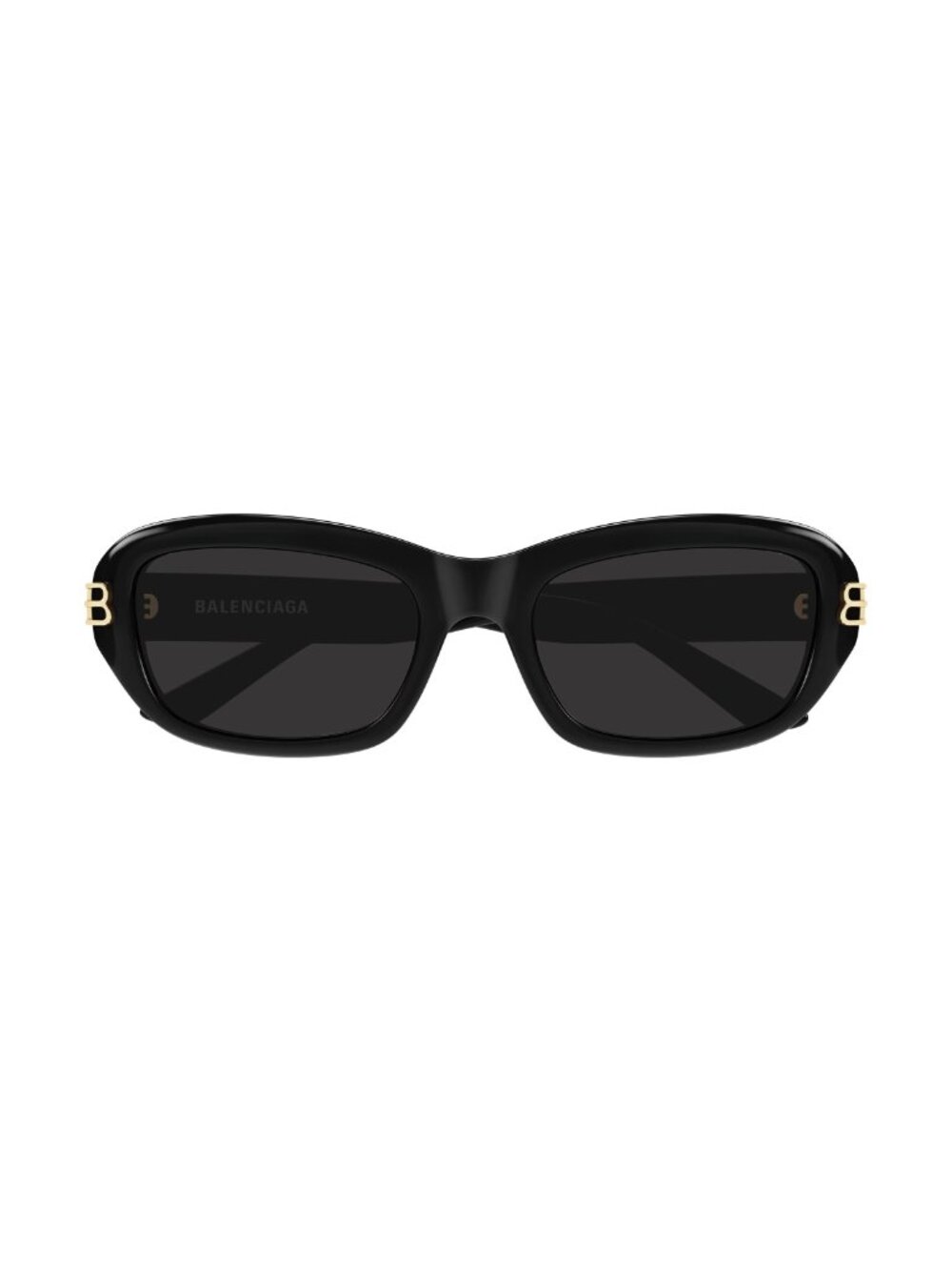 New Balenciaga Women's Sunglasses Black Grey Lens Acetate Frame BB0471SK 001 55 - Picture 2 of 3